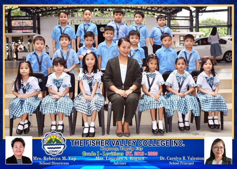 Grade1-2019 students