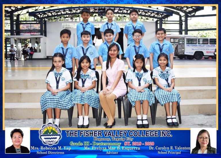 Grade3-2019 students