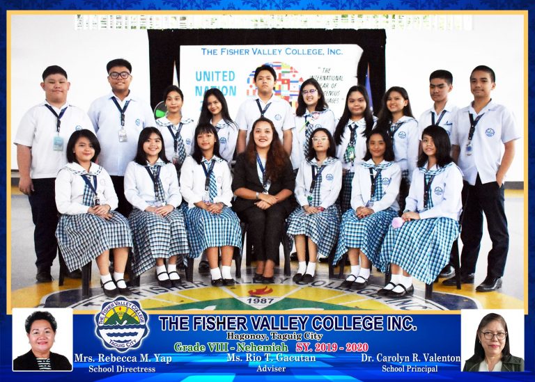 Grade8-2019 students